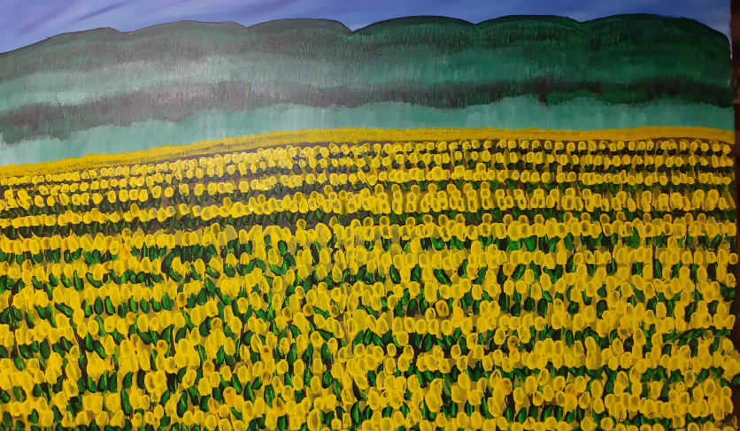 Forest and tuulip garden)