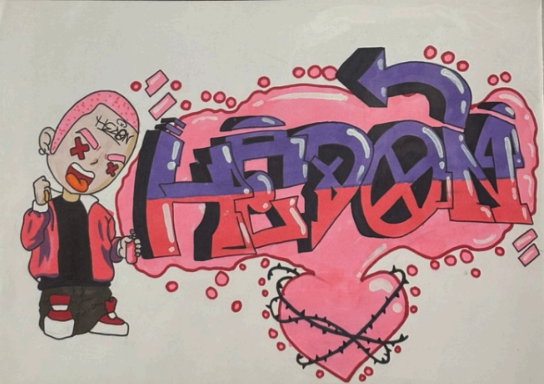 Hedon’s Graffiti: Heart