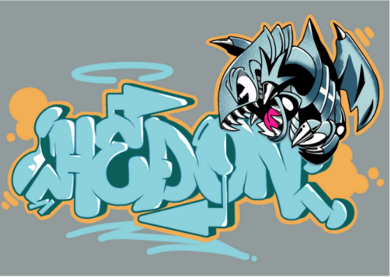 Takuffiti: Toon Dragon