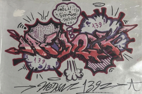 Hedons Graffiti: Cartoon
