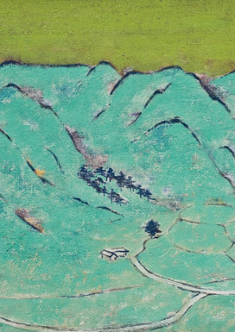 채색산수화  /  조용식展  /  인더박스 갤러리