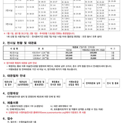 [수원시미술전시관] 2014년도 정기대관 신청 공고