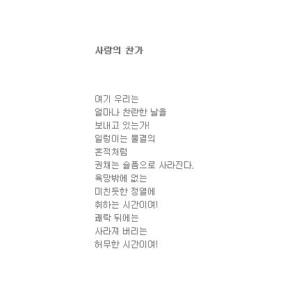사랑의 찬가를